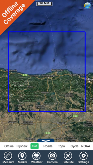 Marine: Cantabria HD - GPS Map Navigator 5.2.2 Screenshot