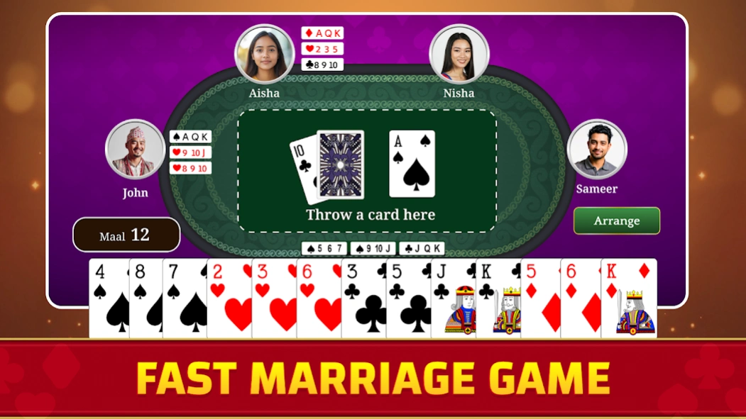 Marriage Card Game 2.1.1 Screenshot