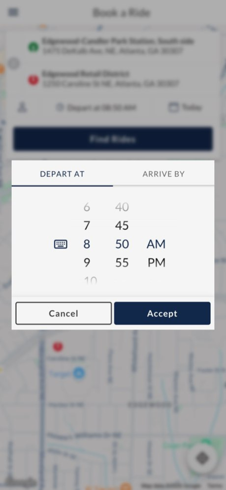 MARTA Reach On-Demand Transit 4.15.0 Screenshot