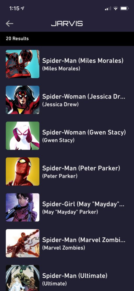 Jarvis: Powered by Marvel 2.1.0 Screenshot