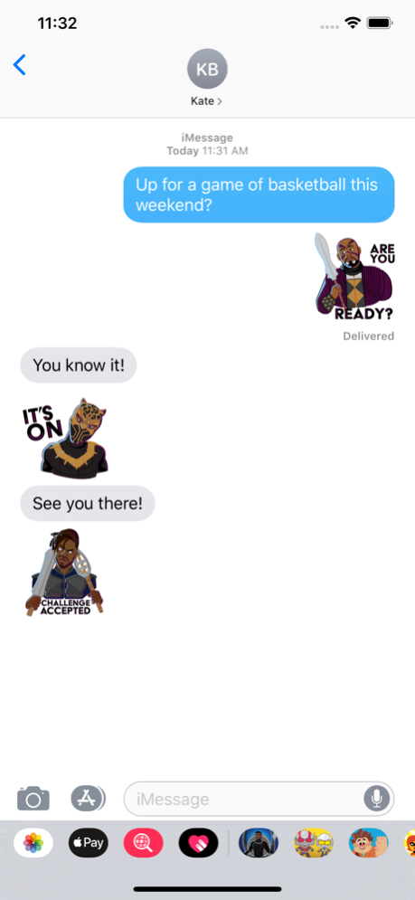 Marvel Stickers: Black Panther 1.0.1 Screenshot