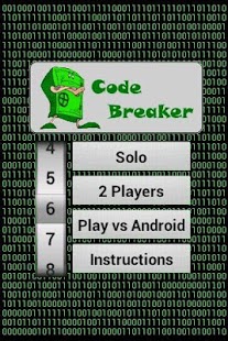 Mastermind Code Breaker Free 2.4 Screenshot