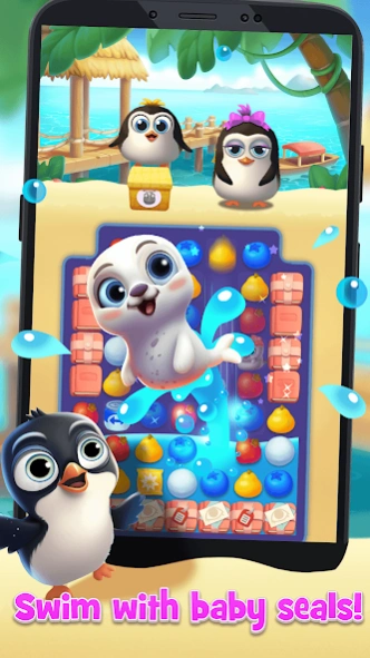 Penguin Friends: Match 3 1.3.3 Screenshot