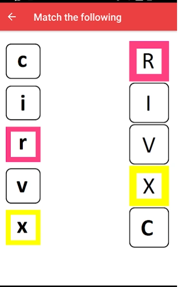 Match The Following:Kids Games  Screenshot