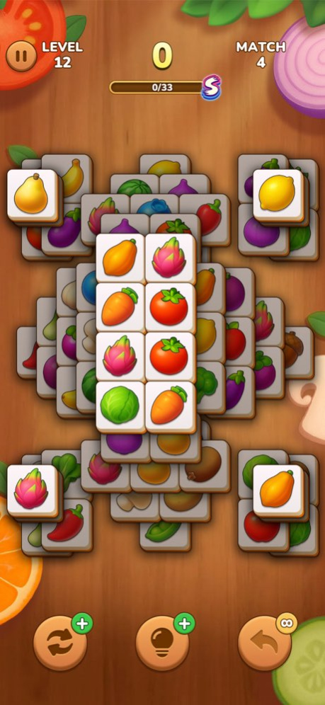 Matching Mahjong: Fruit Splash 1.0.4 Screenshot