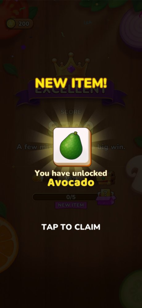 Matching Mahjong: Fruit Splash 1.0.4 Screenshot