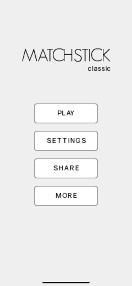 Matchstick Classic 1.0.8 Screenshot