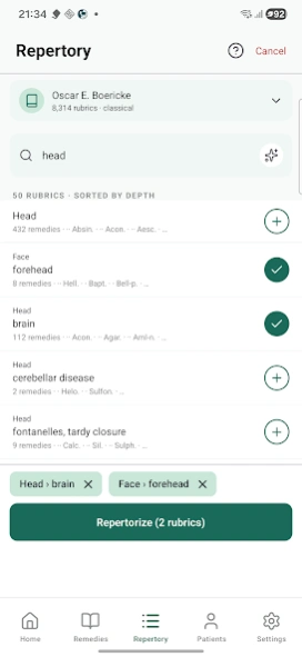 Homeopathic Materia Medica AI  Screenshot