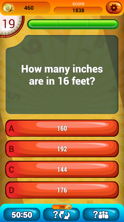 Math 2 Quiz Game 4.0 Screenshot