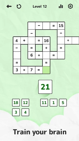Math Crossword - Number puzzle 5.4.1 Screenshot