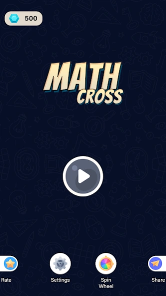 Math Games - Crossword Puzzle 1.2 Screenshot