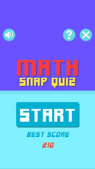 Math Snap Quiz 2.5.0 Screenshot