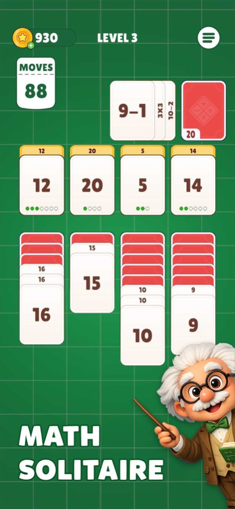 Math Solitaire 1.1.4 Screenshot