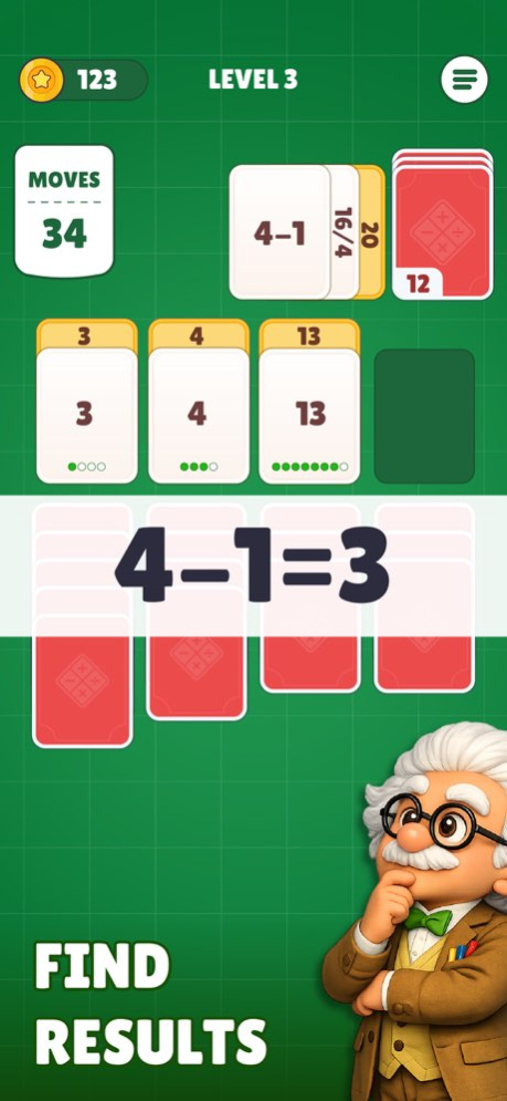 Math Solitaire 1.1.4 Screenshot
