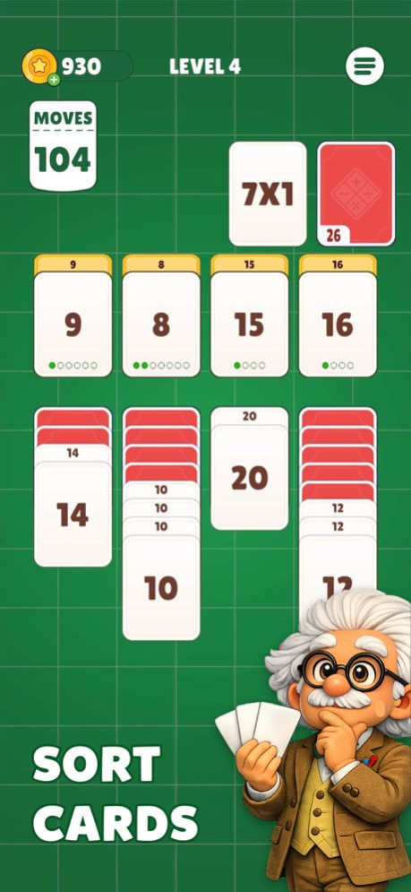 Math Solitaire 1.1.4 Screenshot