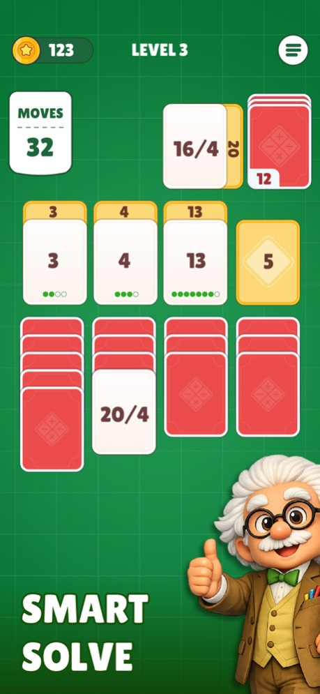Math Solitaire 1.1.4 Screenshot