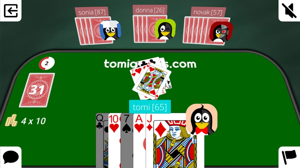 Mau Mau Online 0.10.0 Screenshot