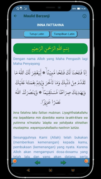 Maulid Al Barzanji Lengkap 1.0.2 Screenshot