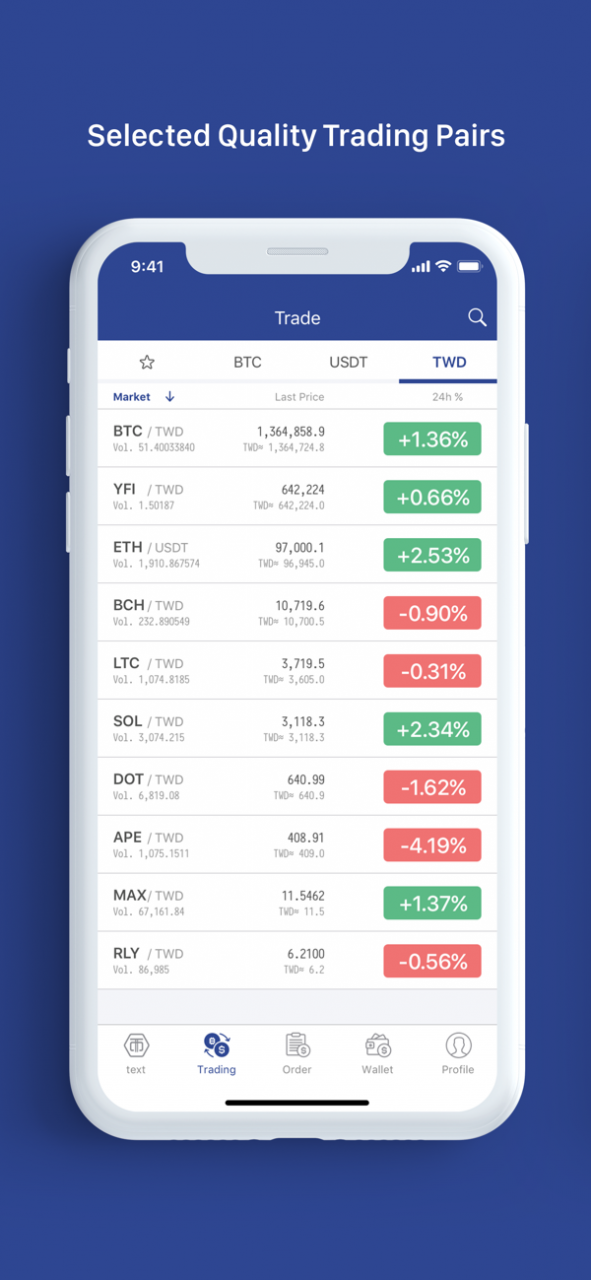 MAX Exchange - Buy Bitcoin 6.0.0 Screenshot