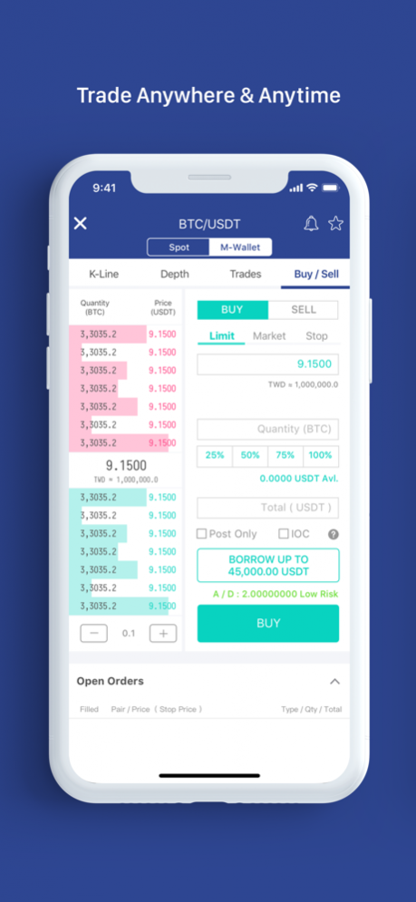 MAX Exchange - Buy Bitcoin 6.0.0 Screenshot