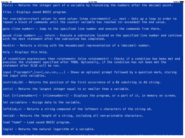 MCXi Basic 1.22 Screenshot