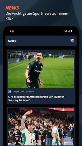 MDR Sport im Osten: Live, News 2.6.0 Screenshot