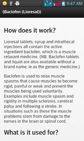Medicine Dictionary  Screenshot