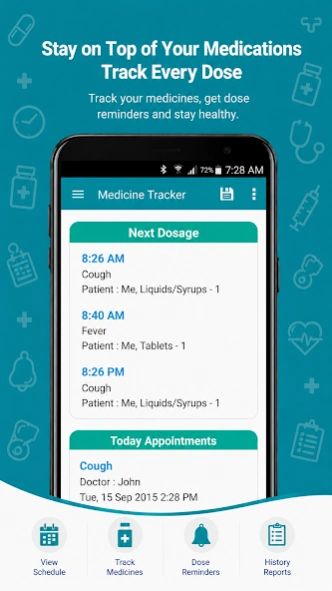 Medicine Tracker: Pill Alarm  Screenshot
