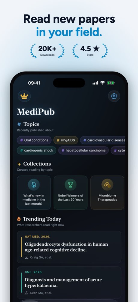MediPub - Research on PubMed 2.9 Screenshot