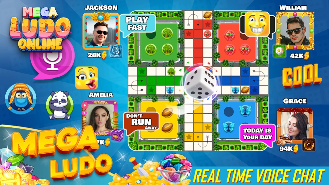 Mega Ludo Online・Ludo Dice 1.19.4.03.2 Screenshot