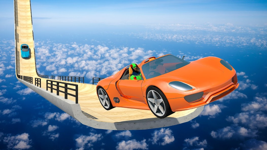 Mega Ramp 3D Car Racing¬ - New  Screenshot