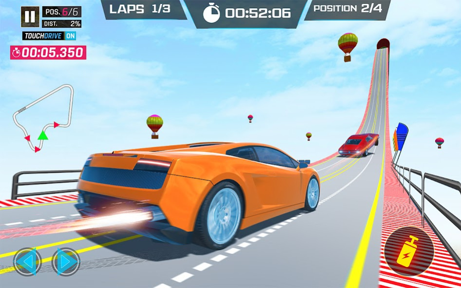 MegaRamp Stunt Car Racing Game 1.0.1 Screenshot
