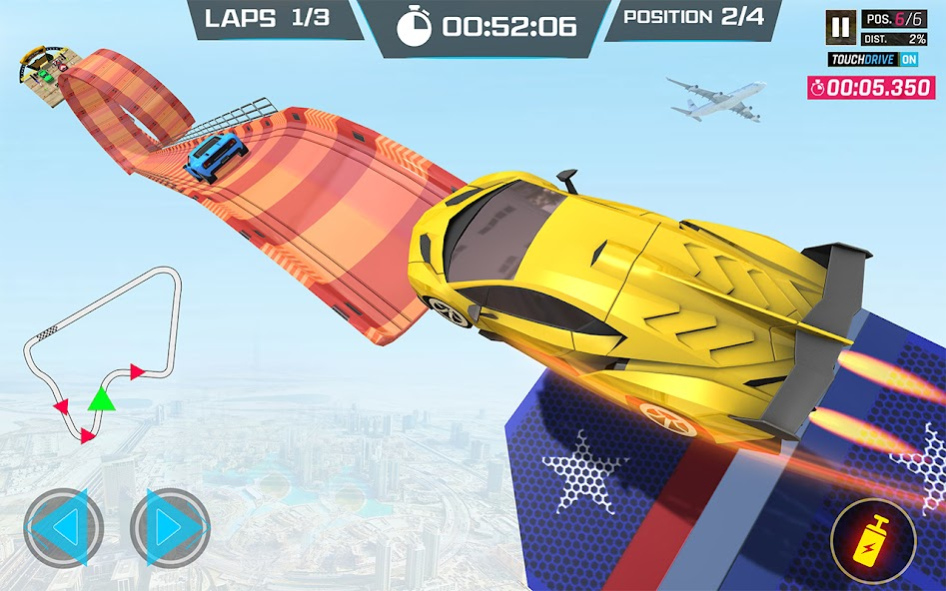 MegaRamp Stunt Car Racing Game 1.0.1 Screenshot