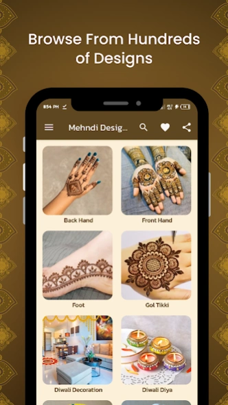 Mehndi Design 2026 Simple Easy  Screenshot