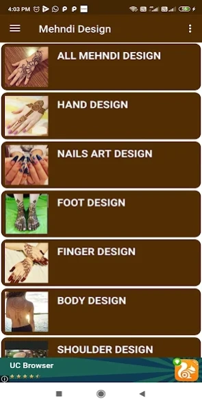 Mehndi Designs (offline) 1.0.20 Screenshot
