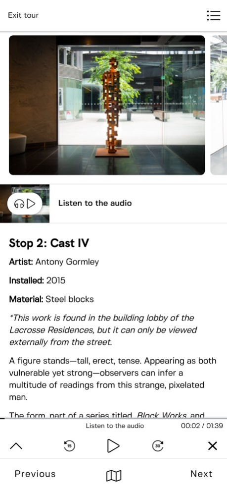 Docklands Walking Tours 9.0.660 Screenshot