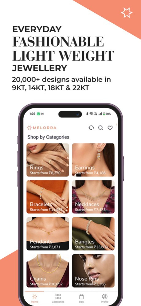 Melorra - Online Jewellery App 7.5.7 Screenshot