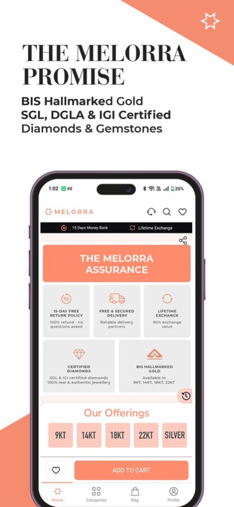 Melorra - Online Jewellery App 7.5.7 Screenshot