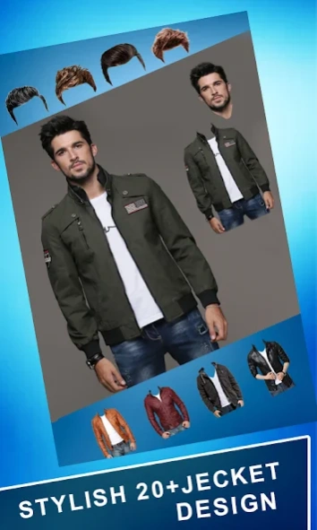 Men Jacket Photo Editor 2023  Screenshot