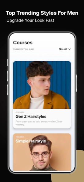 Men Hairstyle: Haircut App 3.0.650 Screenshot