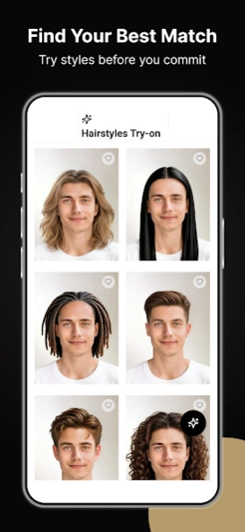 Men Hairstyle: Haircut App 3.0.650 Screenshot