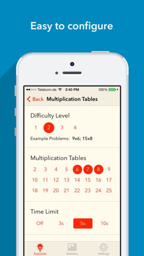 Mental Math (Lite) 2.3 Screenshot