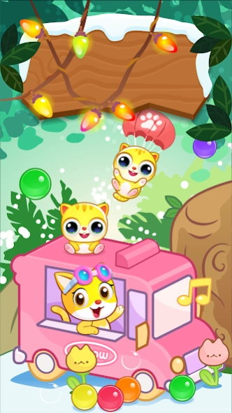 Cat poptime: Bubble Story 1.1.5 Screenshot