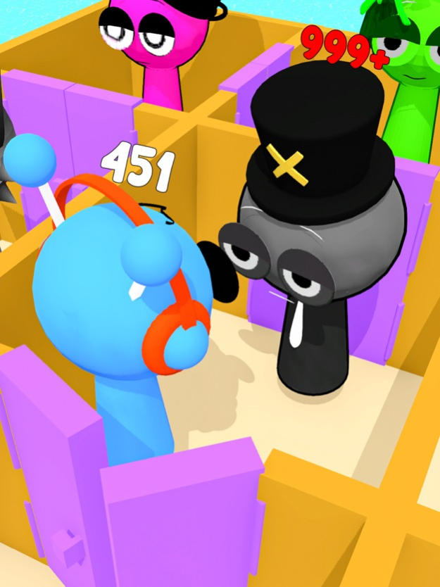 Sprunki Room Maze Hide & Seek 1.9 Screenshot