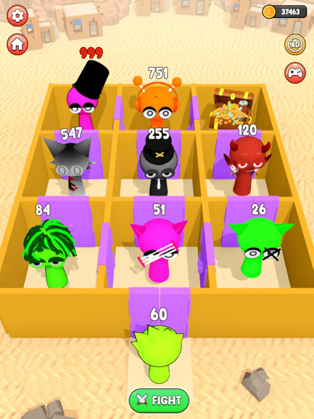 Sprunki Room Maze Hide & Seek 1.9 Screenshot