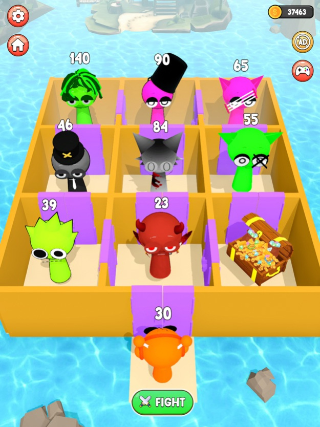 Sprunki Room Maze Hide & Seek 1.9 Screenshot