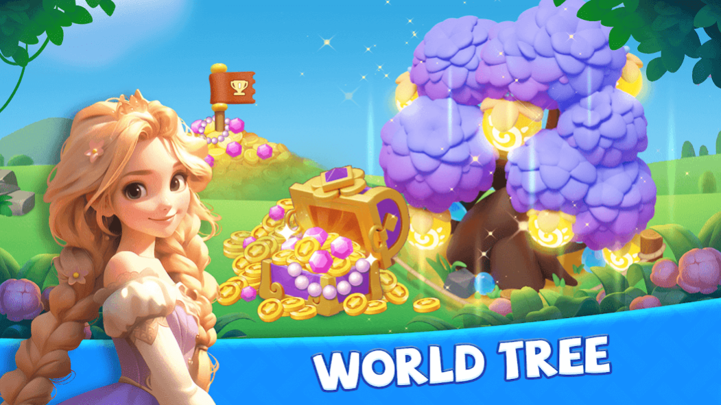 Merge Forest - Sky Island Saga 1.4.3 Screenshot