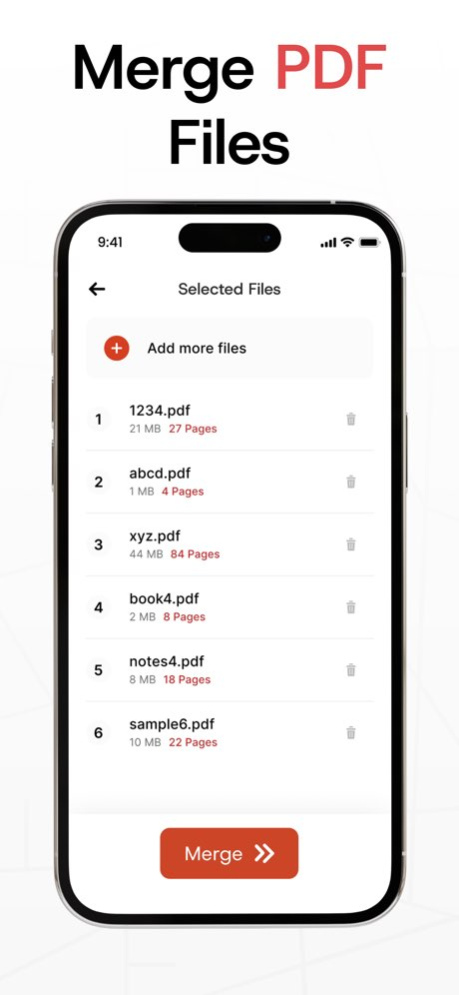 Merge PDF Files－Split PDF Docs 1.0.15 Screenshot