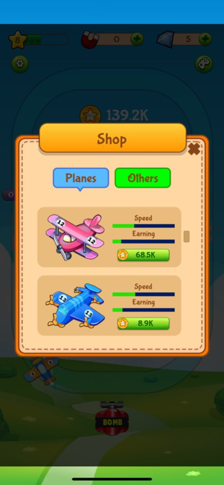Merge Plane Tycoon: Idle Games 2.4 Screenshot