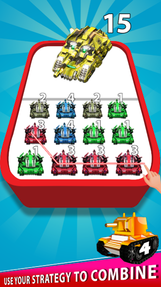 Merge Master: Superhero Tank 2.0 Screenshot